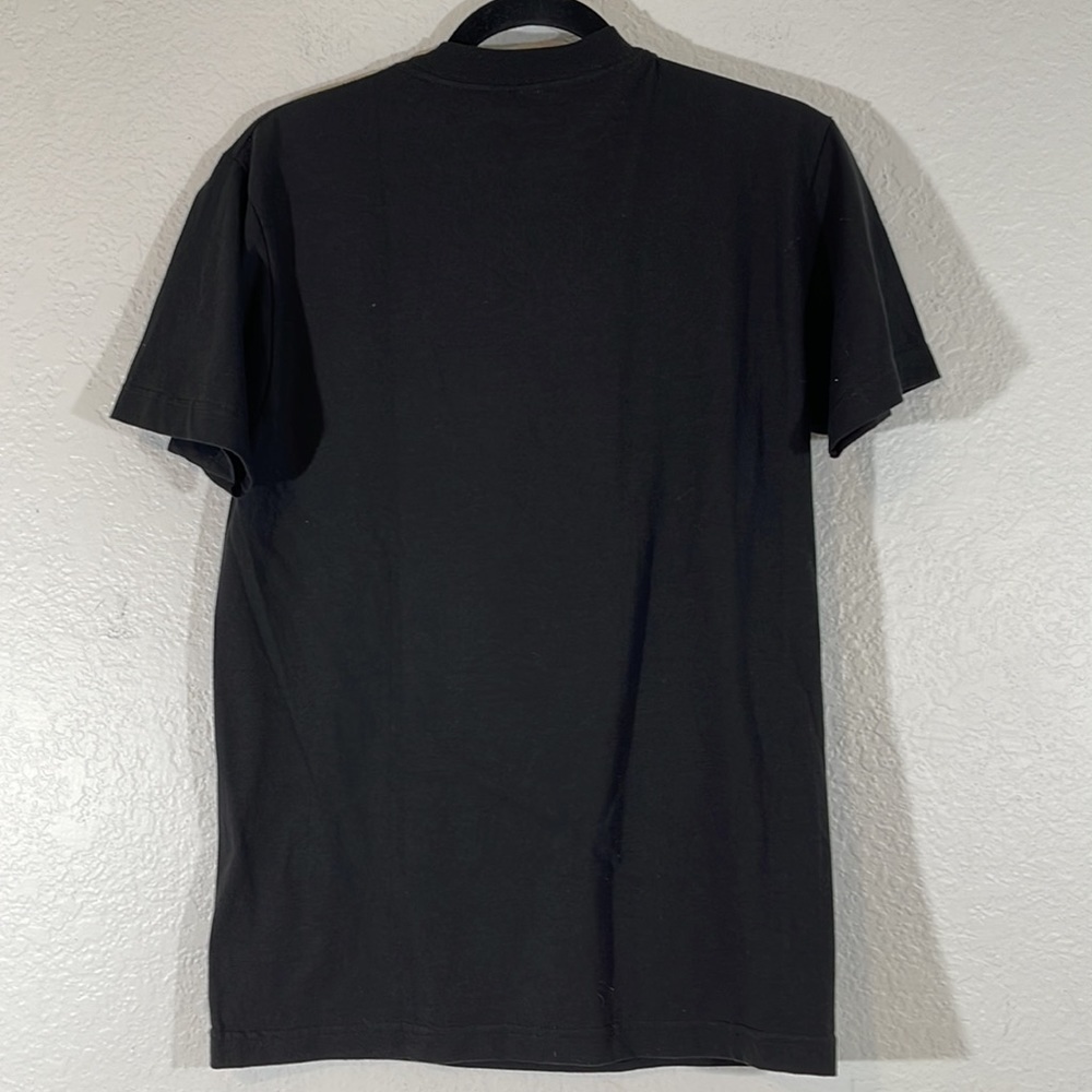 TUPAC SHAKUR Rapper Hip Hop Portrait Graphic Tee T-Shirt Size Small Black & Grey - Picture 4 of 7